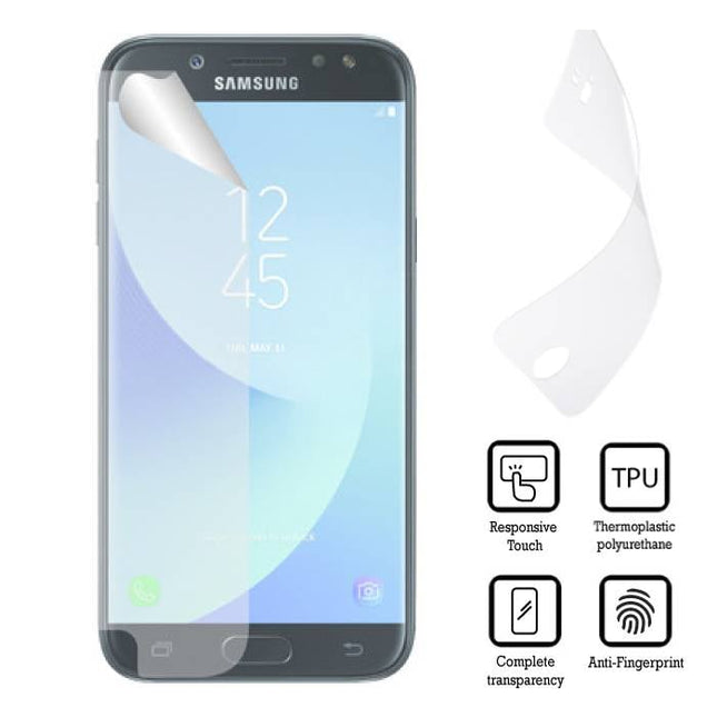 Samsung Galaxy J3 2017 Screen Protector EU Soft TPU Foil Folie PET Film