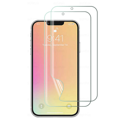 3-Pack Screen Protector iPhone 13 Mini Hydrogel Foil Folie PET Vouwbare Beschermfolie Film
