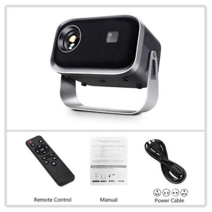 A003 Mini Projector - 5000 Lumen - Screen Mirroring Beamer Home Media Speler Zwart