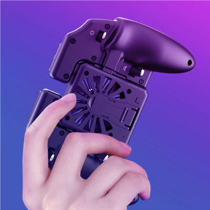 M11 Mobiele Gaming Controller voor PUBG - Koelventilator - L1R1 Trigger Key & Grip Gamepad - Zwart