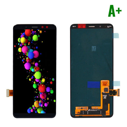 Samsung Galaxy A8 2018 A530 Scherm (Touchscreen + AMOLED + Onderdelen) A+ Kwaliteit - Zwart 