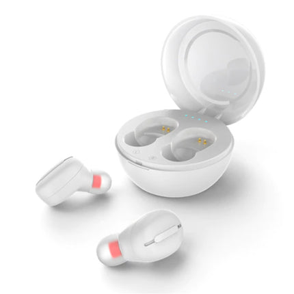 Draadloze Oortjes - Ruisonderdrukking Touch Control Oordopjes TWS 9D Bluetooth 5.0 Earphones Earbuds Oortelefoon Wit
