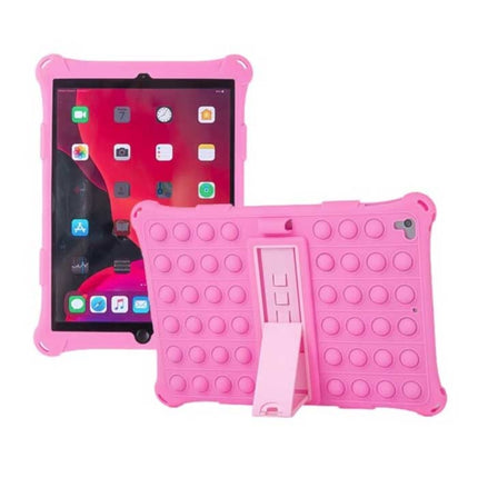 Pop It Hoesje voor iPad Air 4 met Kickstand - Bubble Cover Case Roze