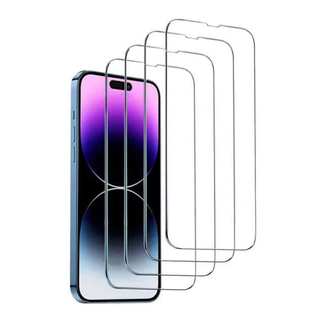 4-Pack iPhone 16 Pro Max Screen Protector - Tempered Glass Film Gehard Glas