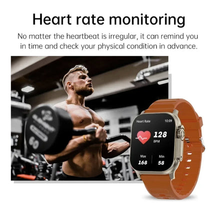 I33 Smartwatch Gezondheid Monitor - Sport Health Tracker Horloge - Silicoon Bandje - Zwart