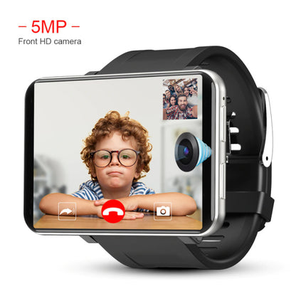 LEM T Smartwatch Breed Display - 2.86 Inch Scherm - 3GB - 32GB - Smartband Fitness Tracker Sport Activity Horloge iOS Android Zilver