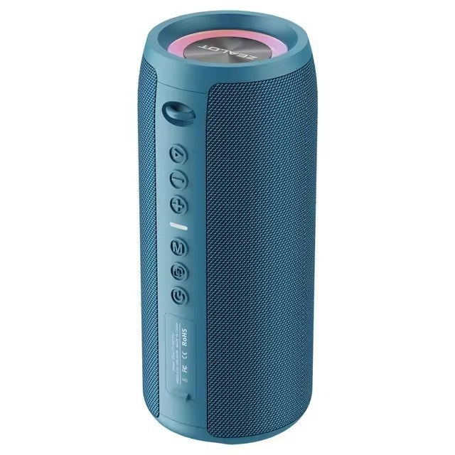 Zealot S51 Pro Draadloze Luidspreker - Bluetooth 5.2 TWS Boom Box 40W - Zwart