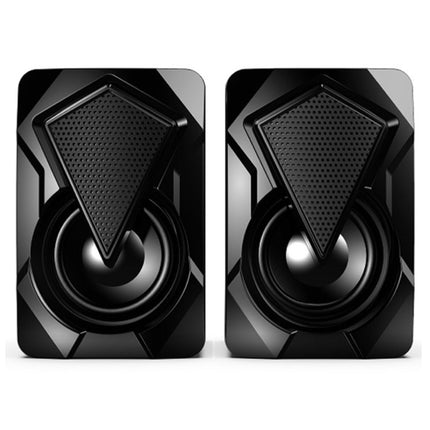 X2 Home Stereo Luidsprekers - Speaker Soundbar Luidspreker Box Zwart