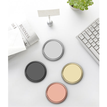 Magnetische Popgrip Telefoonbutton Zuignap Grip Socket Houder Beugel Knop Kickstand Zwart