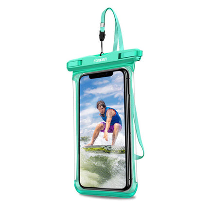 Waterdicht Hoesje voor iPhone / Samsung / Xiaomi - Sport Tasje Zakje Cover Case Armband Jogging Hard Lopen Groen