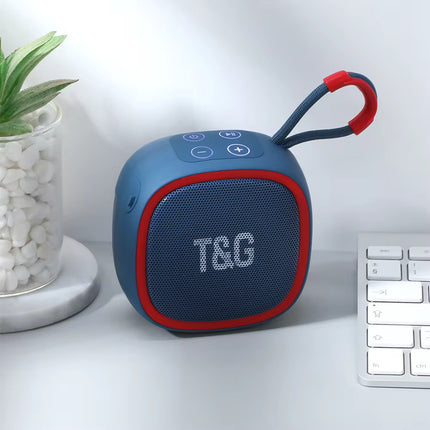 TG659 Draadloze Luidspreker - Bluetooth 5.3 Soundbar HiFi TF Radio - Blauw