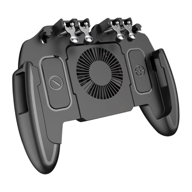 M11 Mobiele Gaming Controller voor PUBG - Koelventilator - L1R1 Trigger Key & Grip Gamepad - Zwart