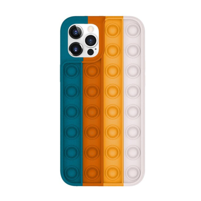 iPhone 6 Pop It Hoesje - Silicone Bubble Toy Case Anti Stress Cover