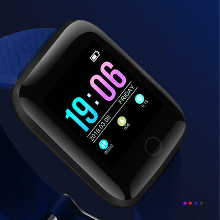 Sports Smartwatch BIONIC X1 Fitness Sport Activity Tracker Smartphone Horloge iOS Android iPhone Samsung Huawei Blauw