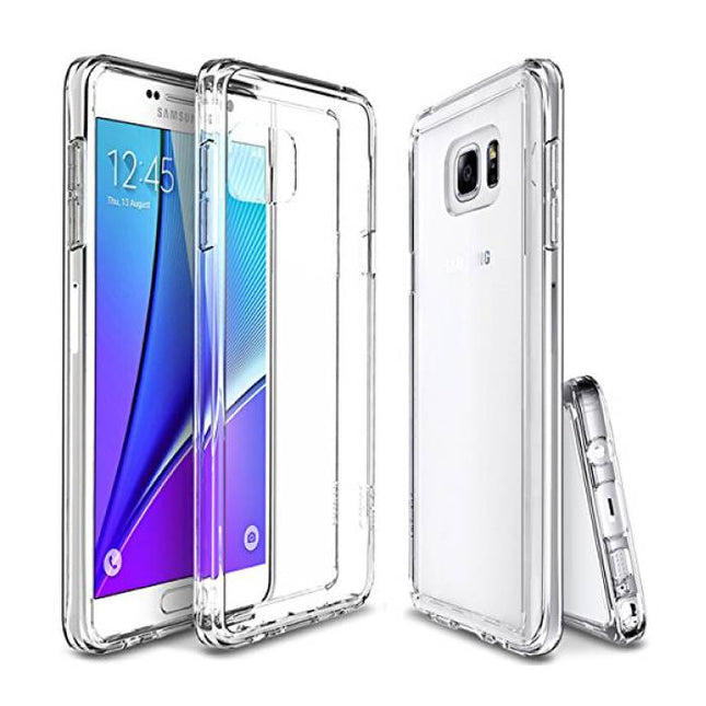 Samsung Galaxy Note 5 Transparant Clear Case Cover Silicone TPU Hoesje 