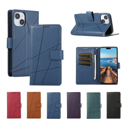 iPhone X Flip Case Portefeuille - Wallet Cover Leer Hoesje - Blauw