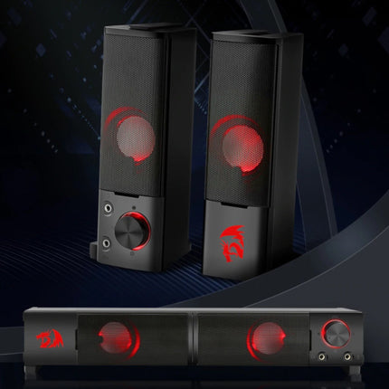 Orpheus GS550 Home Stereo Luidspreker Set - 2 in 1 Stereo Speakers Soundbar Luidsprekers Box Zwart