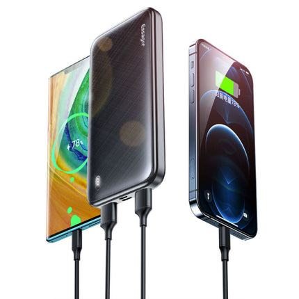 Powerbank 10.000mAh met 2 Oplaadpoorten  - 20W PD Externe Batterij Oplader Wit