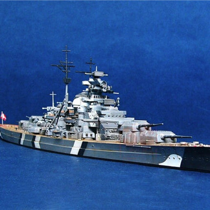 1:700 Schaal Bismarck Slagschip - Bouwkit Plastic Duits Schip Boot Hobby Doe-het-zelf Model 05711