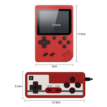 400 in 1 Retro Video Game Console - Mini Draagbare Gamepad - Rood