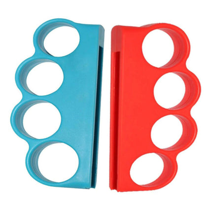 Boks Beugel Grip voor Nintendo Switch Joy-Cons - NS Bluetooth Gamepad Joy Pad Blauw en Rood
