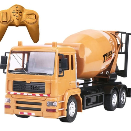 RC Vrachtwagen met Afstandsbediening - Bestuurbaar Speelgoed Machine Dump Wagen Radiografisch Metaallegering 
