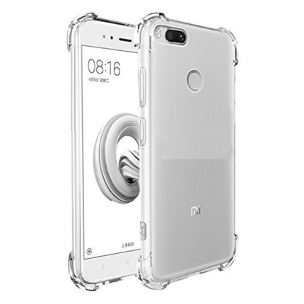 Xiaomi Mi A1 Transparant Bumper Hoesje - Clear Case Cover Silicone TPU Anti-Shock