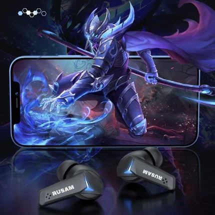 GA33 Draadloze Oortjes - Gaming Headset Oordopjes TWS Bluetooth 5.2 Earphones Earbuds Wit