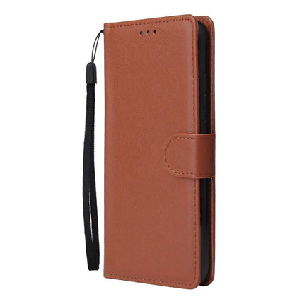 Xiaomi Redmi Note 4X Leren Flip Case Portefeuille - PU Leer Wallet Cover Cas Hoesje Bruin