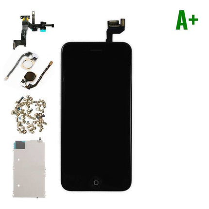 iPhone 6S 4.7" Voorgemonteerd Scherm (Touchscreen + LCD + Onderdelen) A+ Kwaliteit - Zwart