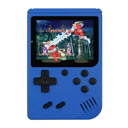400 in 1 Retro Video Game Console met P2 Gamepad - Mini Draagbaar - Blauw