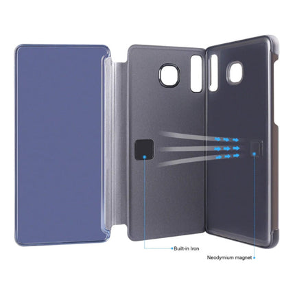 Huawei P30 Pro Smart Spiegel Flip Case Cover Hoesje Zwart