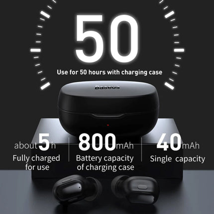 WM01 Plus Draadloze Oortjes - Touch Control Oordopjes TWS Bluetooth 5.0 Earphones Earbuds Oortelefoon Zwart