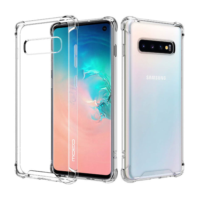 Samsung Galaxy S10e Transparant Bumper Hoesje - Clear Case Cover Silicone TPU Anti-Shock