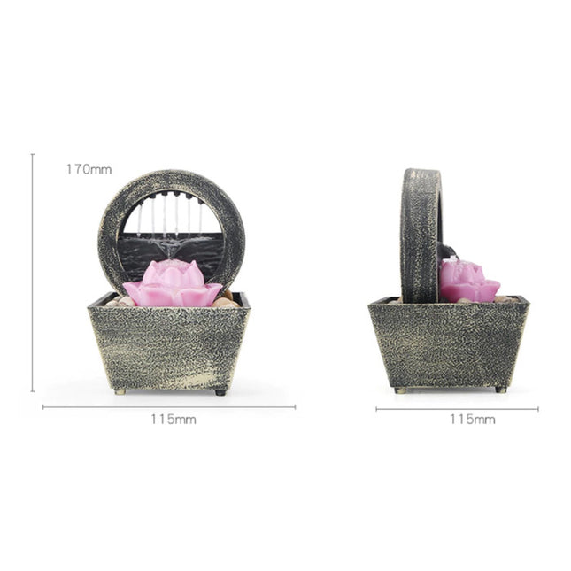 Mini Sier Waterval Feng Shui - Fontein Decor Ornament