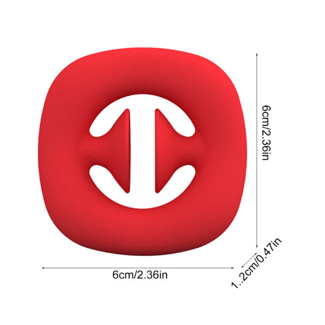 Pop It Snapper - Fidget Anti Stress Speelgoed Bubble Toy Siliconen Blauw