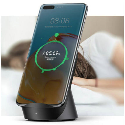 CP62 SuperCharge  - Draadloze Oplader Fast Charge Qi Universele Oplader 40W Telefoon Houder Wireless Charging Zwart