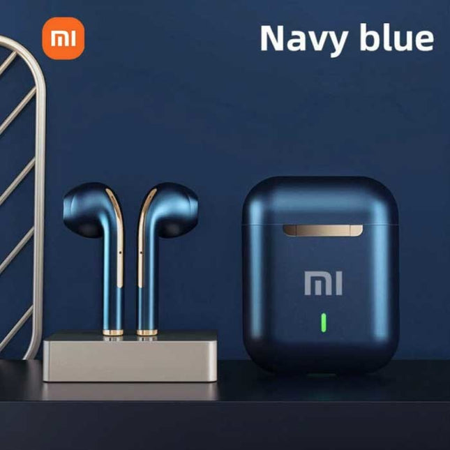 J18 Draadloze Oortjes - True Touch Control TWS Oordopjes Bluetooth 5.0  Wireless Ear Buds Earphones Oortelefoon Blauw