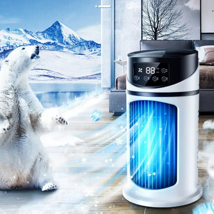 Draagbare Air Conditoner Ventilator Humidifier - Mini USB Luchtkoeler - 300ml Watertank - Wit