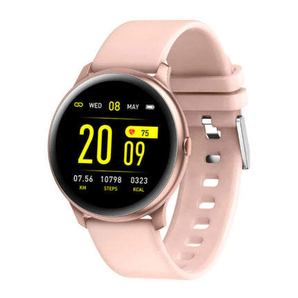 2020 Fashion Sports Smartwatch Fitness Sport Activity Tracker Smartphone Horloge iOS Android - Roze