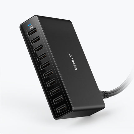 PowerPort 10  USB Laadstation 60W 10-Port Muur Oplader Thuislader Stekkerlader Adapter
