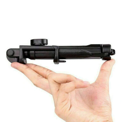 Selfie Stick Tripod met Bluetooth - Draadloos Smartphone Vlog Statief en Driepoot Selfiestick Roze