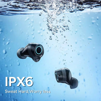 MA10 Bowie Draadloze Oortjes - Koptelefoon Oordopjes TWS Bluetooth 5.3 IPX6 - Zwart