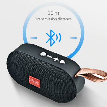 T7 Mini Bluetooth 5.0 Soundbox Draadloze Luidspreker Externe Wireless Speaker Grijs