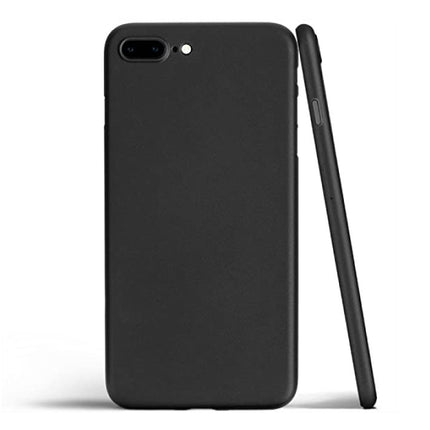 iPhone 6S Ultra Dun Hoesje - Hard Matte Case Cover Zwart