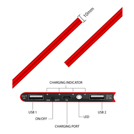 Externe 30.000mAh Solar Charger Powerbank Zonnepaneel Noodaccu Batterij Oplader Zon Zilver