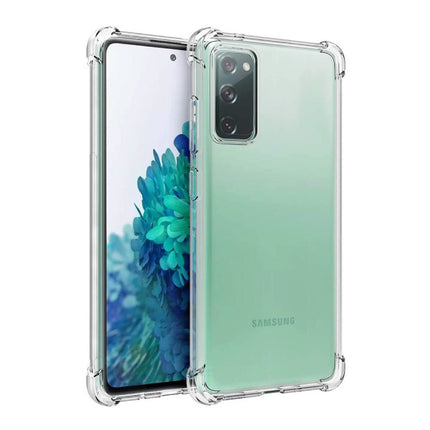 Samsung Galaxy S21 Transparant Bumper Hoesje - Clear Case Cover Silicone TPU Anti-Shock