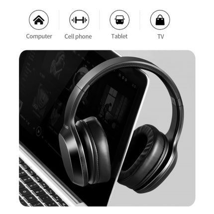HD100 Bluetooth Koptelefoon met AUX Aansluiting - Headset met Microfoon DJ Headphones Rood