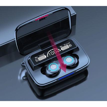 M17 Draadloze Oortjes met Touch Control - 4000mAh TWS Powerbank Smart Touch Control Bluetooth 5.1 Ear Buds Earphones Earbuds Oortelefoon 