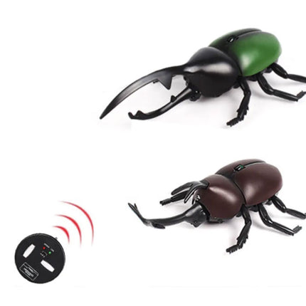 Robot Kever met IR Afstandsbediening - RC Speelgoed Bestuurbaar Insect Zwart